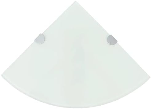 vidaXL Wall Corner Shelves 2 Pcs, Floating Corner Shelves, Display Shelves, Wall Mounted Shelf for Book DVD CD Photo Fra