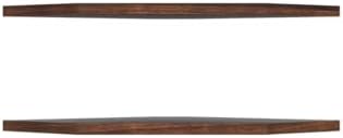 Homode Corner Shelf Wall Mount, Set of 2 Floating Corner Shelf Organizer for TV Accessories, Speaker, Cable Box, Game Co