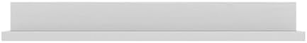 Mobili Fiver, Set of 2 Rachele Shelves, 23.62 in, Ashwood White, Made in Italy