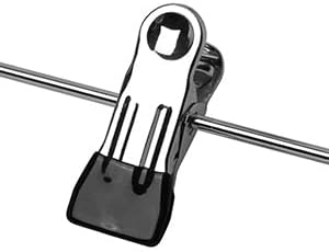 Szxc 2 Pack 4 Tier Skirt Pants Hangers Adjustable Clips Closet Organizer