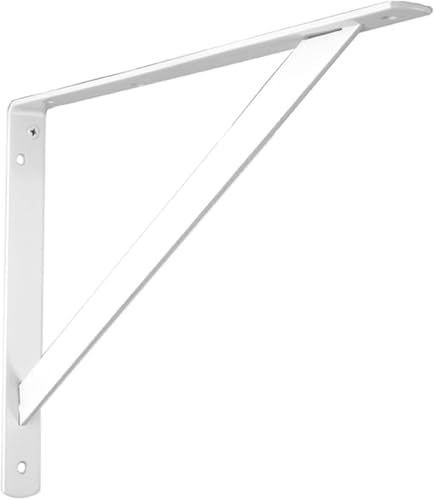 Knape & Vogt THE MAX BRACKET Shelf Bracket, 20-inch, John Sterling Collection, Compatible with KV Brackets Only, Black, 