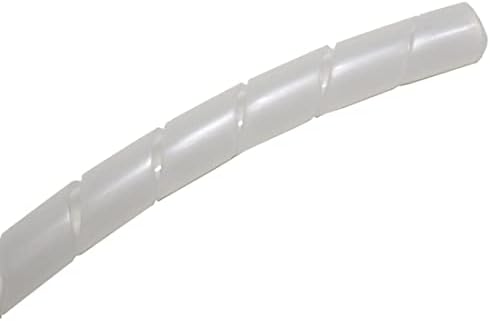 Kable Kontrol Vortex Spiral Cable Wrap - 1/2” Inch 100’ Feet Long - Hose Protector Flexible Polyethylene Wire Conduit Tu