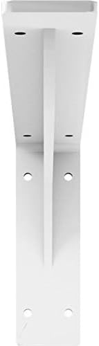 Ekena Millwork BKTM02X18X06EBPWH Steel Bracket Embrey, 2"W x 18"D x 6 1/2"H, White Primer