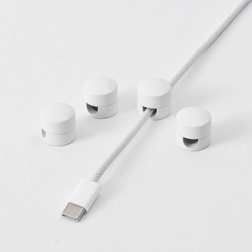 Cable Clips - Premium Brass Cord Management for Home, Office & Car - Multipurpose Wire Holder Organizer - Sleek & Durabl