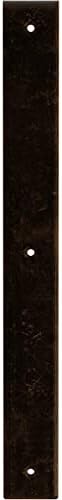2" W x 18" D x 18" H Hamilton Steel Bracket, Antiqued Bronze