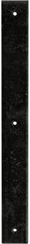 2" W x 18" D x 18" H Hamilton Steel Bracket, Antiqued Silver