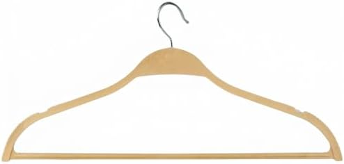 Heavy Duty Plastic Hangers 10 Pack | Non Slip, Slim Design with 360° Rotatable Anti Rust Hook | Thin Hangers Space Savin