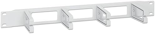 Intellinet Cable Management for 48.3 cm 19 Inch Cabinets 1 U 4 Large Plastic Rings Grey 711067
