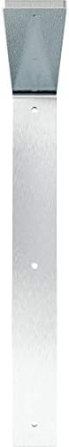 Ekena Millwork BKTM02X16X16HACRS 2-Inch W x 16-Inch D x 16-Inch H Hamilton Bracket, Steel