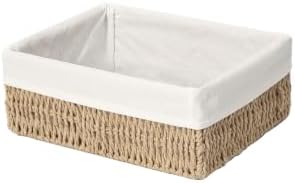 Wicker Baskets with Handles，woven Baskets for Organizing，1-pack