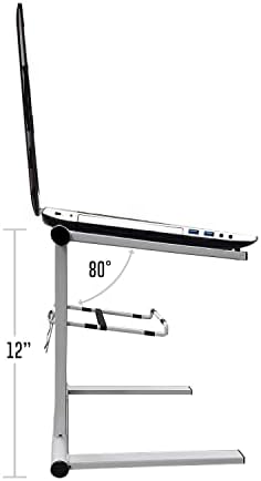 AxcessAbles Portable Folding Laptop Stand with Bag | Elevated MacBook Stand for Home Office, Music Production, Gaming, D