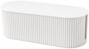 Cable Management Box – Cord Organizer for Desk & TV, Wire Storage Box for Power Strips, Clean & Tidy Cable Organizer for