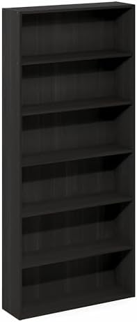 6-Tier Cube Storage Organizer Bookshelf, Bookcase with Open Shelf, Book Shelf, 7 x 24 x 53, for Bedroom, Home Office, Li
