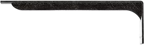 2" W x 20" D x 6 1/2" H Embrey Steel Bracket, Antiqued Silver