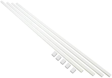 Easylife TV Wire Hider Wall Mounted 10 Feet White Cord Cover Kit for Wall Paintable Cable Raceway Adhesive Wire Conceale