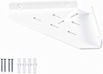 Corner Shelf, 3.0mm Aluminum Alloy Corner Shelf Wall Mounted, for Bathrooms,Offices, Bedrooms,Kitchens,Dorm Rooms and Li