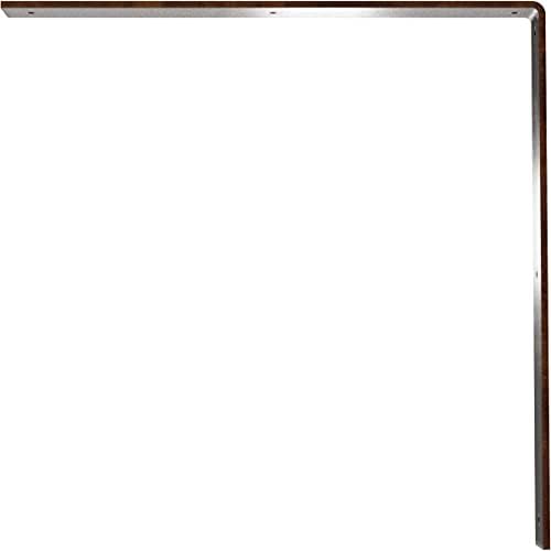 2" W x 20" D x 20" H Hamilton Steel Bracket, Antiqued Copper