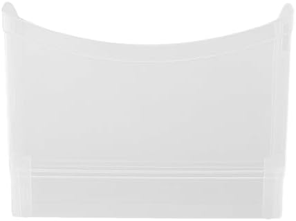 Modern Narrow Organizer Storage Bin, Clear Plastic Household Storage Container for Kitchen Pantry storage, Under Sink Bi