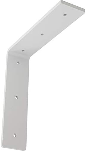 2"W x 8"D x 8"H Hamilton Steel Bracket, White Primer