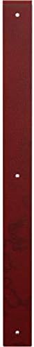 2"W x 24"D x 24"H Hamilton Steel Bracket, Hammered Bright Red