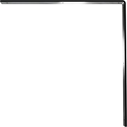 2" W x 20" D x 20" H Hamilton Steel Bracket, Powder Coated Black