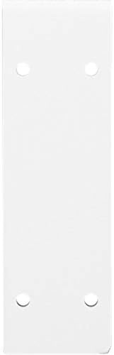 Ekena Millwork BKTM02X18X06EBPWH Steel Bracket Embrey, 2"W x 18"D x 6 1/2"H, White Primer