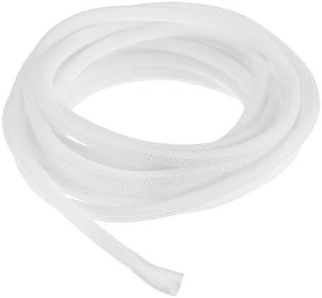 uxcell 25 Ft - 1/2 Inch Split Sleeving, Braided Cable Sleeving, PET Cable Management Wire Sleeve Cord Protector, Wire Wr