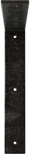 2" W x 12" D x 12" H Hamilton Steel Bracket, Antiqued Silver
