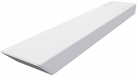 The Original Granite Bracket Knee Wall Countertop Support Bracket (Industrial - White, 24 Inches)