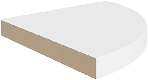 Floating Corner Shelves 2 pcs,Closet Corner Shelf,Bathroom Wall Shelf Organizer,Hanging Bookshelves,Invisible Mounting S