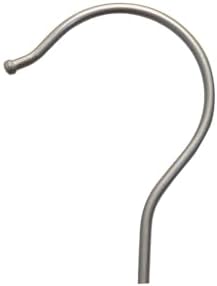 NAHANCO Wooden Shirt Hanger, 17" - Low Gloss Black with Chrome Hook (Pack of 100)