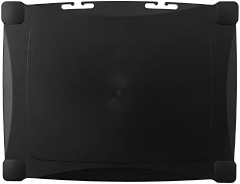 Kantek Two-Level Monitor Stand, 17" X 13.25" X 3.5" To 7", Black, Supports 50 Lbs