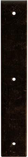 2" W x 12" D x 12" H Hamilton Steel Bracket, Antiqued Bronze