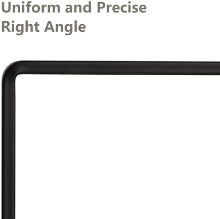 NEODROP 4-Pack 10 Inch Heavy Duty Shelf Brackets, Premium Floating L Bracket for Wall, Kitchen, Mantel Shelves Support |