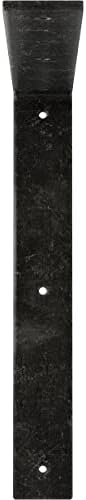 2" W x 14" D x 14" H Hamilton Steel Bracket, Antiqued Silver