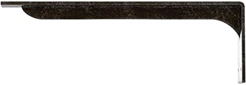 2" W x 18" D x 6 1/2" H Embrey Steel Bracket, Antiqued Warm Silver
