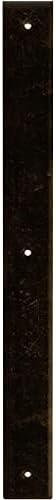 2" W x 20" D x 20" H Hamilton Steel Bracket, Antiqued Brass