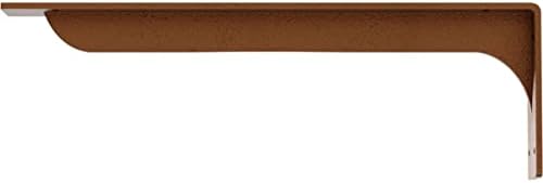 Ekena Millwork BKTM02X20X06EBHCO Steel Bracket Embrey, 2"W x 20"D x 6 1/2"H, Hammered Copper
