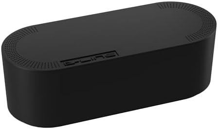 D-Line Cable Management Box, Power Strip Holder, Floor Outlet Hiders, Desk Cord Organizer, Cover TV Wires, Wire Storage,