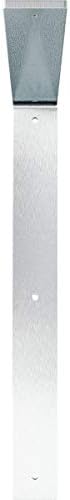 Ekena Millwork BKTM02X18X18HACRS 2-Inch W x 18-Inch D x 18-Inch H Hamilton Bracket, Steel