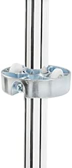 REV-A-SHELF Polymer Kidney-Shaped 1-Shelf Lazy Susan Shelf for Corner Base Cabinets (No Post Included)