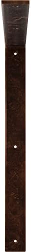 2" W x 20" D x 20" H Hamilton Steel Bracket, Antiqued Copper