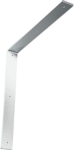 Ekena Millwork BKTM02X18X18HACRS 2-Inch W x 18-Inch D x 18-Inch H Hamilton Bracket, Steel