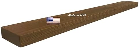 joelsantiques 72 Inch Wooden Floating Shelves for Wall -72x6x2 in -Made of Natural Wood - Long Heavy Duty Rustic Wall Sh