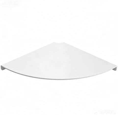 11 Inch Corner Shelf - Heavy Duty 3.0mm Aluminum Alloy Wall Mounted Floating Shelf for Bathroom, Kitchen, Living Room, O