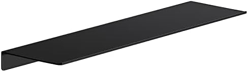 Danpoo 20 inch Floating Shelf for Wall Organizer & Storage, Mini Display Shelf, Metal Wall Shelf for Bathroom, Living Ro