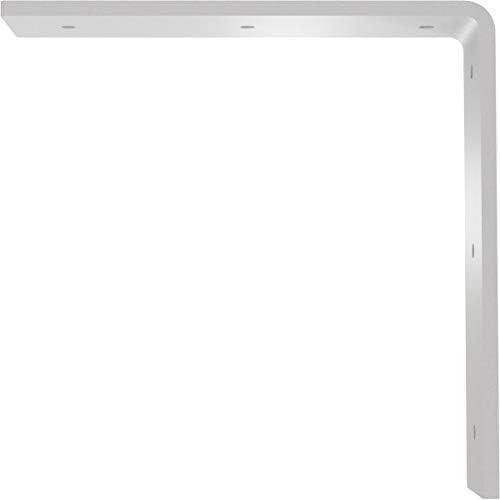 2"W x 8"D x 8"H Hamilton Steel Bracket, White Primer