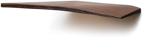 EWART WOODS Corner Shelf of Oak Wood, Floating Wall Plant Shelves, Indoor Unit for Small Spaces, Bedroom Bookshelf, Wall