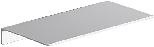 Danpoo 12 inch Metal Wall Shelf Small Floating Shelf for Wall Organizer & Storage, Display Shelf for Bathroom, Living Ro