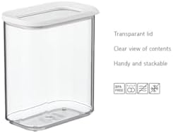 Rosti Modula Storage Box with Clear Lid 1500-Millilitre Capacity